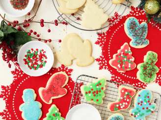 Kittencal's Buttery Cut-Out Sugar Cookies W/ Icing That Hardens