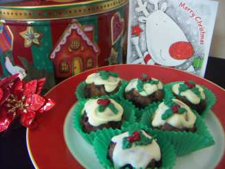 Mini Christmas Pudding Treats
