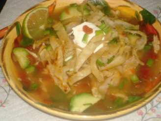 Sopa De Lima (Yucatan Lime Soup)