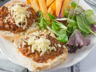 Baked Pizza Burgers