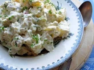 Potato Salad With Creamy Blue Cheese Dressing