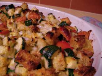 Zucchini Vegetable Stuffing/Casserole