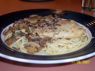 Baked Parmesan Fish With Pasta