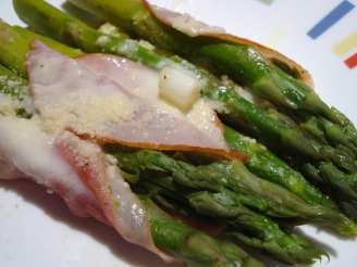 Baked Asparagus Parcels