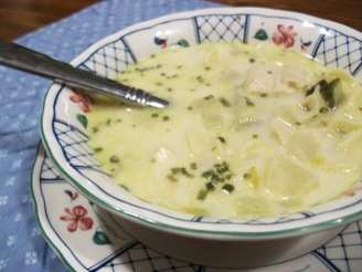 Creamy Chicken Noodle Soup With Apples