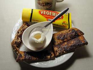 Egg and Vegemite Soldiers