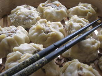 Steamed Chicken and Coconut Shumai (Dim Sum)