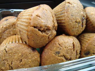 Cappuccino  Chocolate Chunk Muffins.