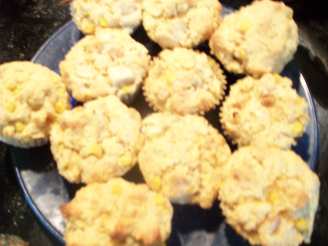 Apple and Cheddar Corn Muffins