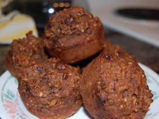 Chocolate-Flecked Multigrain Muffins