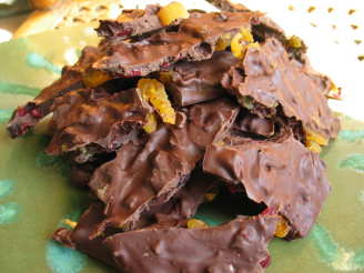 Fruit and Nut Bark (Apricots, Almonds, Cranberries & Ginger)
