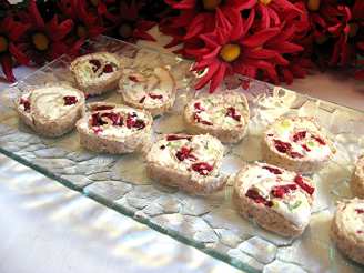 Simple & Delicious Cranberry Cream Cheese Pinwheels