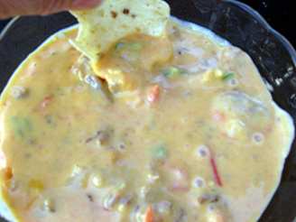 Spicy Sausage Queso