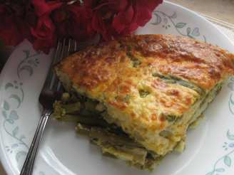 Cottage Cheese Impossible Quiche