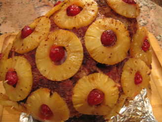Pineapple Mustard Glazed Ham