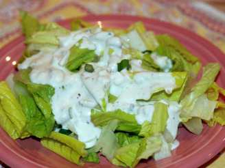Iceberg Wedges With Creamy Blue Cheese Dressing
