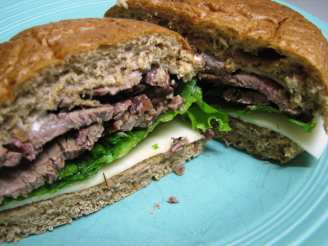 Grilled Flank Steak Sandwich