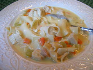 Favorite Creamy Chicken Noodle Soup