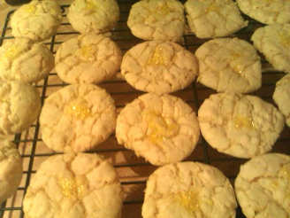 Lemon Krisp Cookies