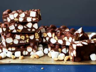 Chocolate Mile-High Marshmallow Squares