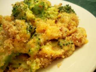 Scalloped Broccoli and Cheese Casserole