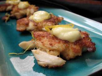 Little Crab Cakes With Wasabi Mayonnaise