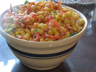 Creamed Corn Summer Salad