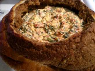 Low Fat Spinach and Artichoke Dip