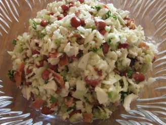 Cole Slaw With Beans and Bacon