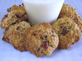 Grape Nuts-Oatmeal Cranberry Cookies