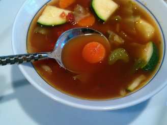 My Mother's Version: Weight Watcher's 0 Points Vegetable Soup