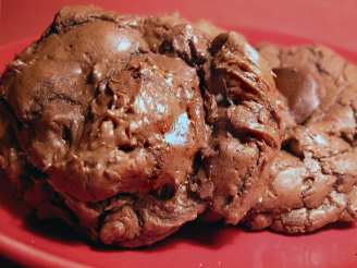 Double Chocolate-Nut Decadent Cookies