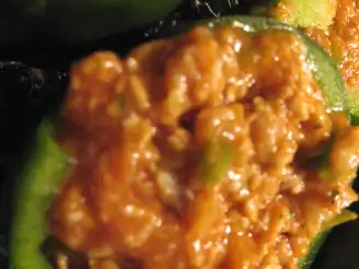 Spicy Stuffed Bell Peppers