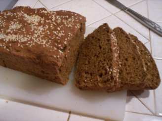 No-Knead Whole Wheat Bread