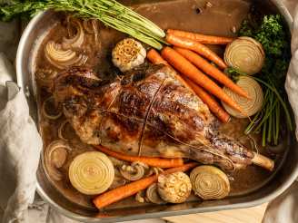 Gigot a La Cuillère - French Slow Cooked Spoon Lamb
