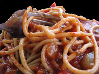 Hearty Beef Spaghetti Sauce