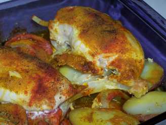 Roasted Sephardic (Yemenite) Chicken With Potatoes
