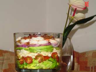 Layered Cobb Salad