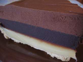 Chocolate Caramel Pie (No Bake)