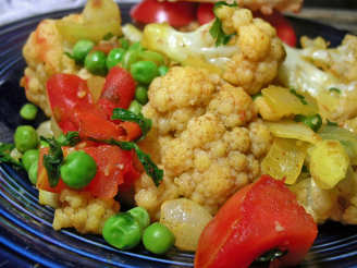 Colorful Cauliflower Curry
