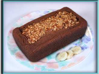 Crunchy Banana Colada Bread