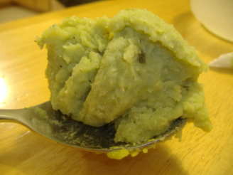 Lima Bean Puree or Green Mashed Potatoes