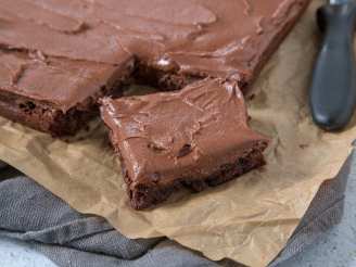 Easy Milk Chocolate Frosting for Brownies