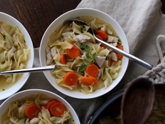 30 Minute Chicken Noodle Soup (From Foodtv, Rachael Ray)