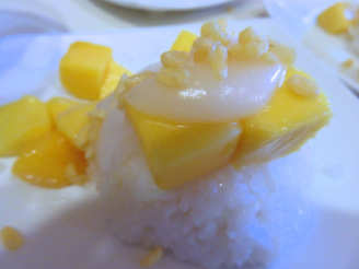 Thai Sticky Rice With Mangoes