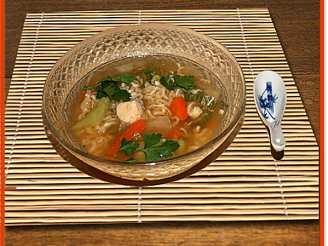 Chinese-Style Chicken Noodle Soup