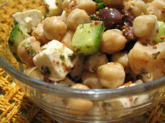 Greek-Style Chickpea Salad
