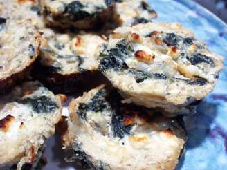 Mini Spinach and Cottage Cheese Pies