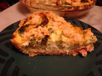 Broccoli, Ham & Cheese Pie