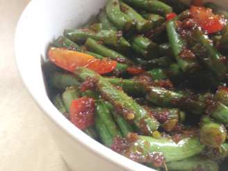 Kacang Panjang Kecap - Indonesian Green Beans in Sweet Soy